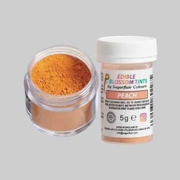 Sugarflair Blossom Tint Dust Peach Edible Powder for Cake Decorations