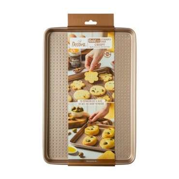 Decora GoldLine Cookies Baking Tray - Perfect Crispy Cookies | Baking Supplies