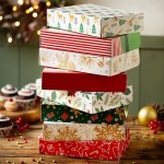 Decora Weihnachten Geschenk Schachtel Set, 8 Stück