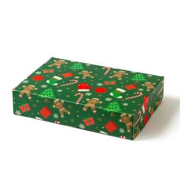 Christmas Treat Box Set – 8 Festive Gift Boxes for Homemade Delights