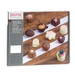 Städter 26mm White Chocolate Truffles shells, 63 pcs