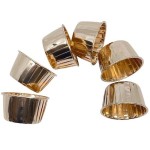 Bakeria Metallic Rosegold Cupcake Baking Cups, 12 pcs