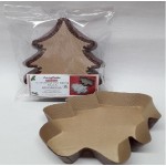 Christmas Tree Disposable Baking Molds, 2 pcs