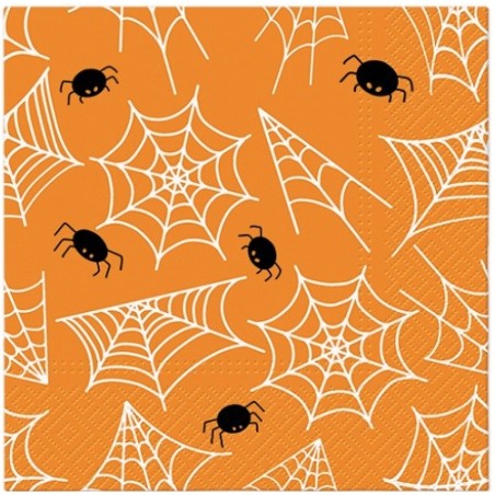 PAW Spiderweb Napkins, 20 pcs