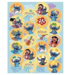 DeKora 34mm Esspapier Stitch Cupcake Toppers, 20 Stück