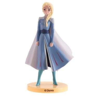 DeKora Disney Frozen Elsa Cake Figure, 9.5cm - Non Edible Frozen Cake Decoration