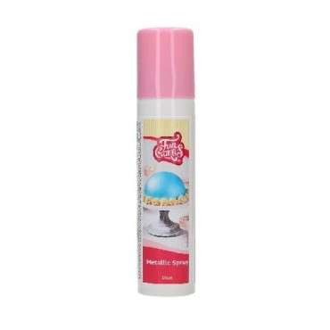 FunCakes Metallic Spray Blau, 100ml