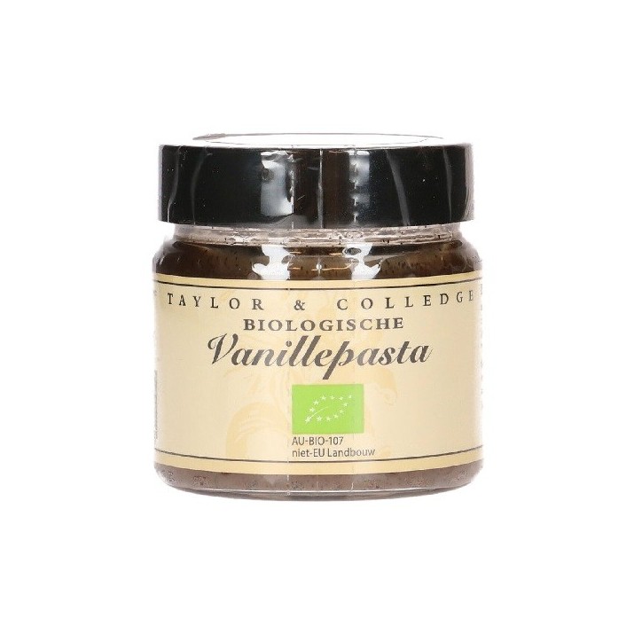 Taylor & Colledge BIO Vanillepaste, 65g