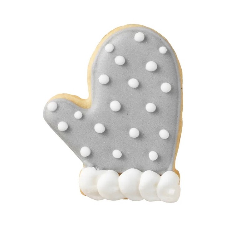 Glove Cookie Cutter - Mitten Cookie Cutter 5cm – Wintry Baking Ideas