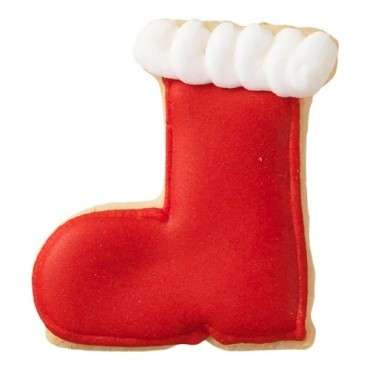 Boots Cookie Cutter - Santa Boot Cookie Cutter – Festive Baking Ideas