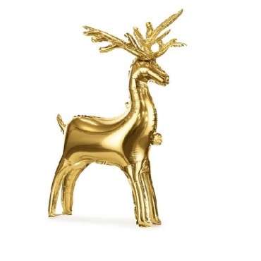 Standing Reindeer Foil Balloon 83 x 52 cm – Festive Christmas Decor