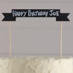 Ginger Ray Chalkboard Cake Topper