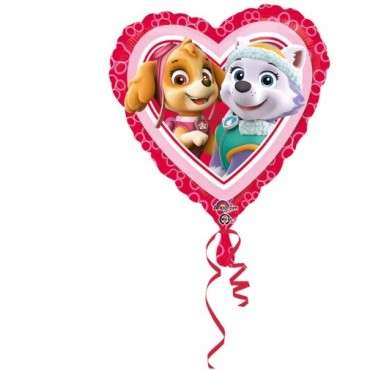 Amscan Folienballon Paw Patrol Skye & Everest, 43cm