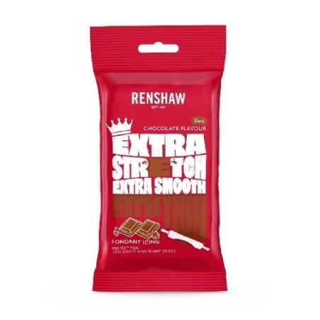 Renshaw Extra Stretch Fondant Chocolate Brown, 250g