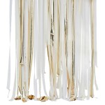 Ginger Ray White, Cream & Gold Streamer Backdrop