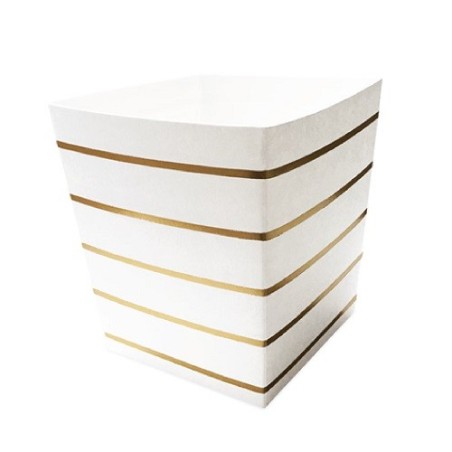 Delight Department Gold Striped Snack Boxes | 5pcs