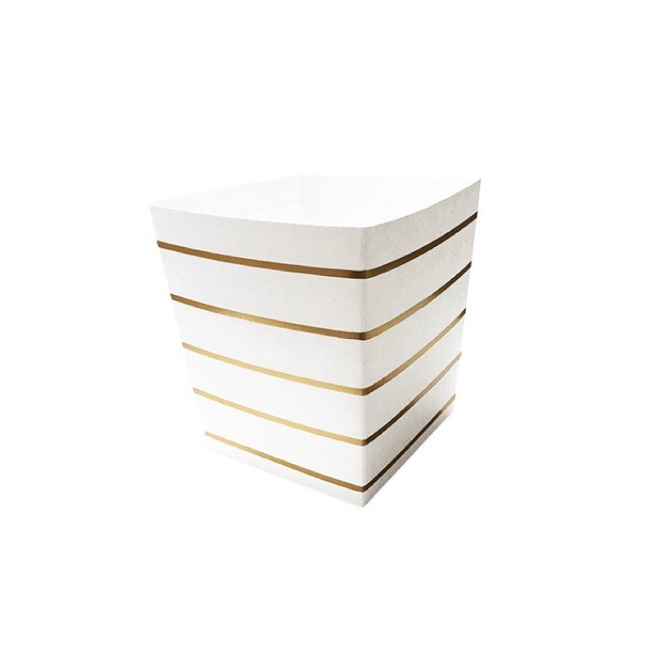 Delight Department Gold Striped Snack Boxes | 5pcs