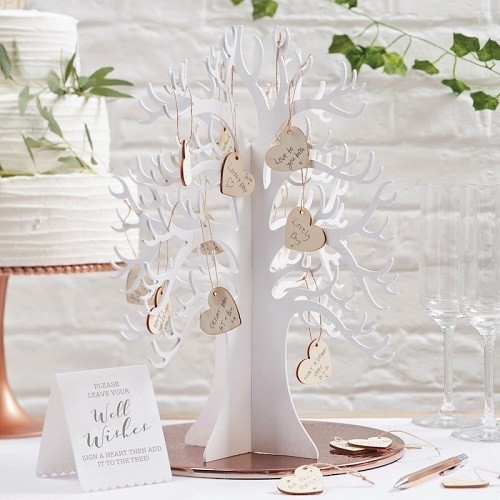 Ginger Ray Wishing Tree Guest Book, 35x29cm