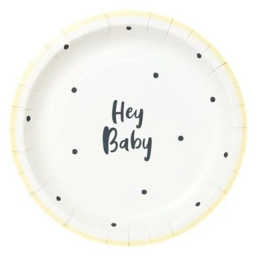 Talking Tables Kuchenteller Born to be Loved – Perfekt für Babyshower