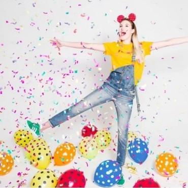 PartyDeco Confetti Cannon 20 cm – Vibrant Party Fun 🎉