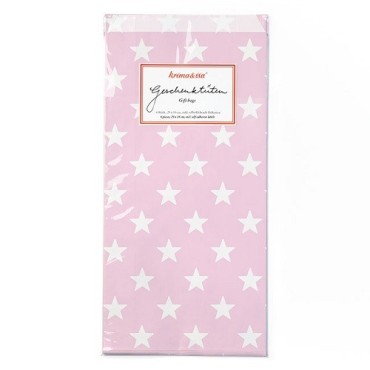 Krima&isa Pink Star Gift Bags – Set of 6 ⭐