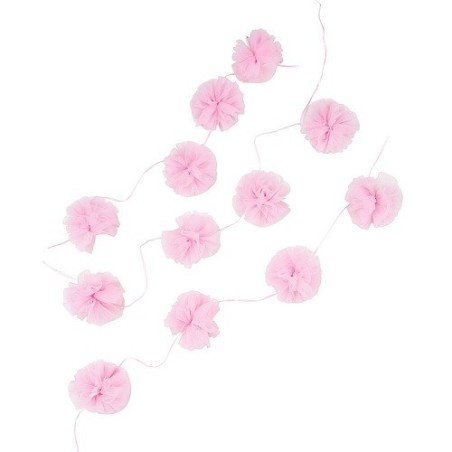 Talking Tables Pink Tulle Garland – 3 Meters of Elegance 🎀✨