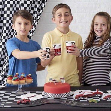 Racecar Paper Cups for Kids’ Parties | Talking Tables