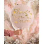 PartyDeco love you mom Foil Balloon, 35cm