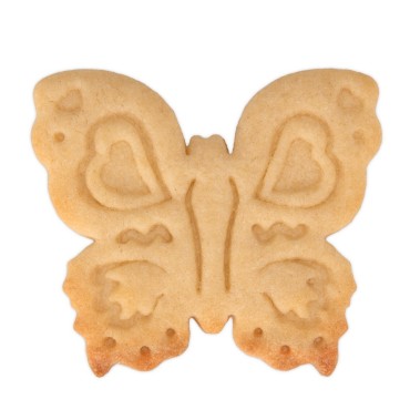 Städter Butterfly Embossed Cookie Cutter for Spring & Easter Baking