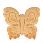 Städter Schmetterling 3D Plätzchen Ausstecher mit Auswerfer und Prägung, 5.5cm