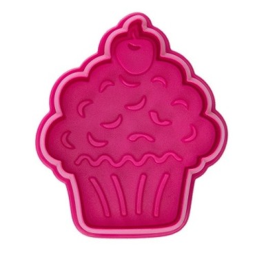 Städter Cupcake Embossed Cutter – 6 cm | Creative Cookies & Decor