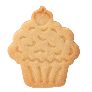 Städter Cupcake Embossed Cutter – 6 cm | Creative Cookies & Decor