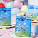 Dr. Oetker Peppa Pig Gift Bags with Sticker, 8 pcs