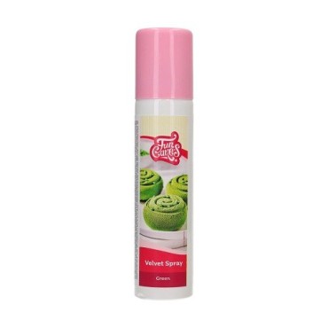 💚 FunCakes Velvet Spray Grün – 100 ml | Samtige Deko für Oster- & Fußballtorten