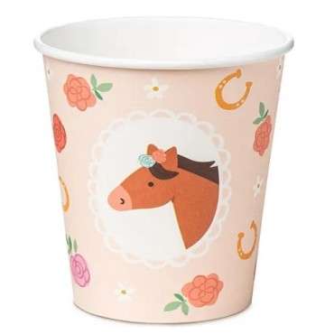 Horse Party Tableware - Beautiful Horses Party Cups - Horse Party Supplies