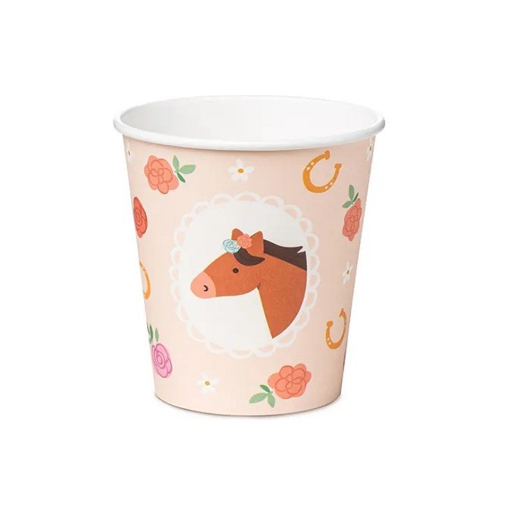 Horse Party Tableware - Beautiful Horses Party Cups - Horse Party Supplies