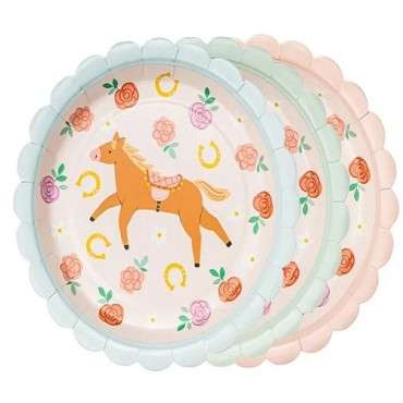 Horse Party Plates - Horses Party Collection