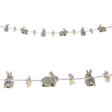 Talking Tables Truly Bunny Garland – 3 Meters | Easter & Spring Décor