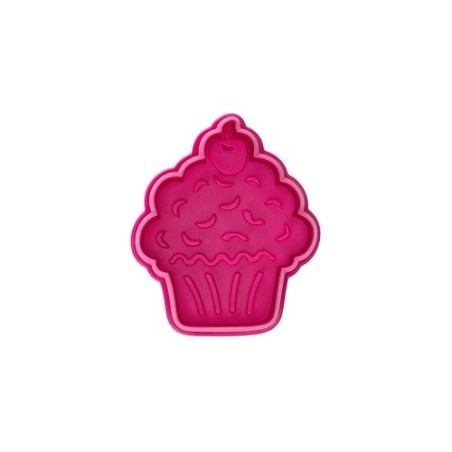 Städter Cupcake Embossed Cutter – 6 cm | Creative Cookies & Decor