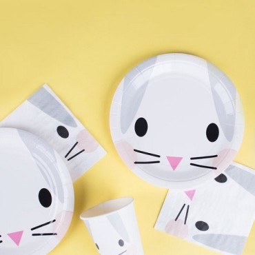 My Little Day Bunny Plates – 8 pcs | Adorable Party Décor