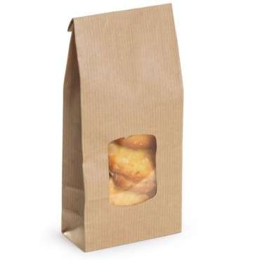 Food Paper Bags with window