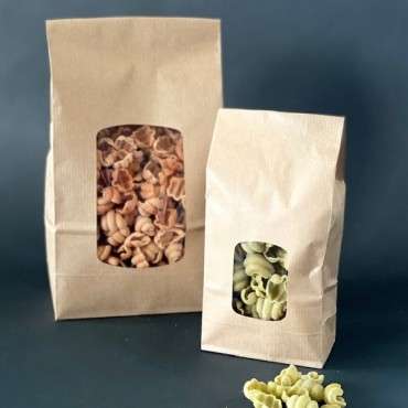 Food Paper Bags with window