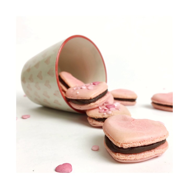 Heart Macarons Mat