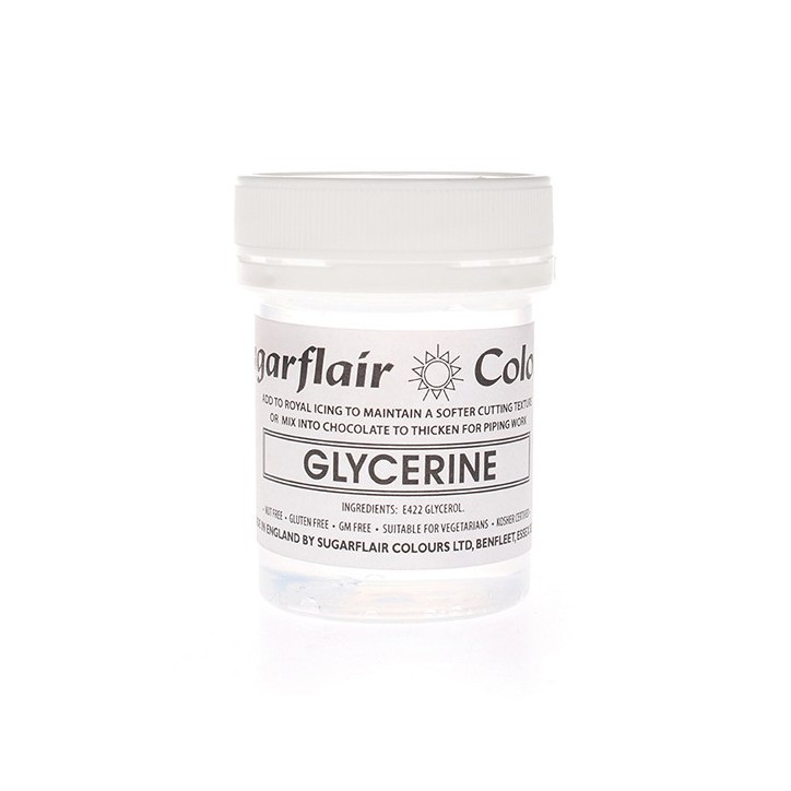 Sugarflair Colours Glycerine 45ml | Keep Fondant & Icing Smooth