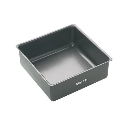 15cm Loose Base Deep Square Bake Pan