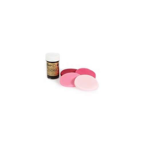 Sugarflair Lebensmittelfarbe Paste Fuchsia Pink - Fuchsia, 25g