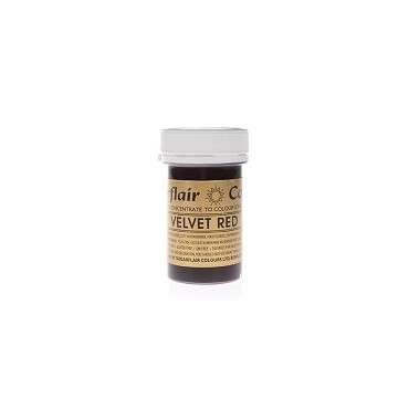 Sugarflair Gelfarbe Velvet Red 25g