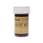 Sugarflair Spectral Paste Colour - Velvet Red, 25g