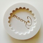 Alphabet Moulds Groom Cupcake Aufleger Silicone Mould