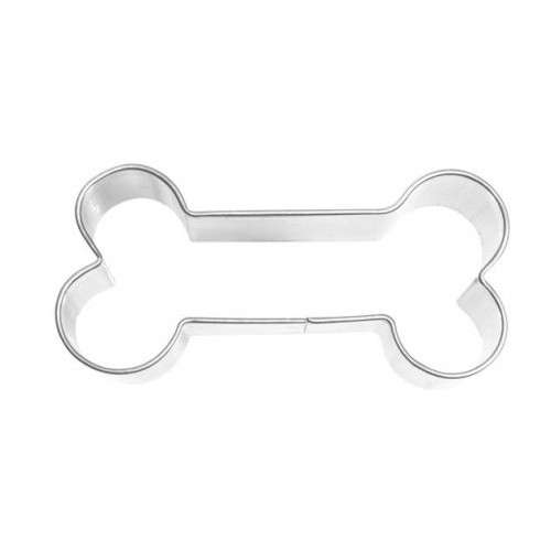 Birkmann Dog Bone Shaped Metal Cookie Cutter, 6.5cm